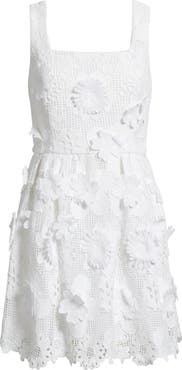 Lilly Pulitzer® Cindy Floral Appliqué Skirted Romper