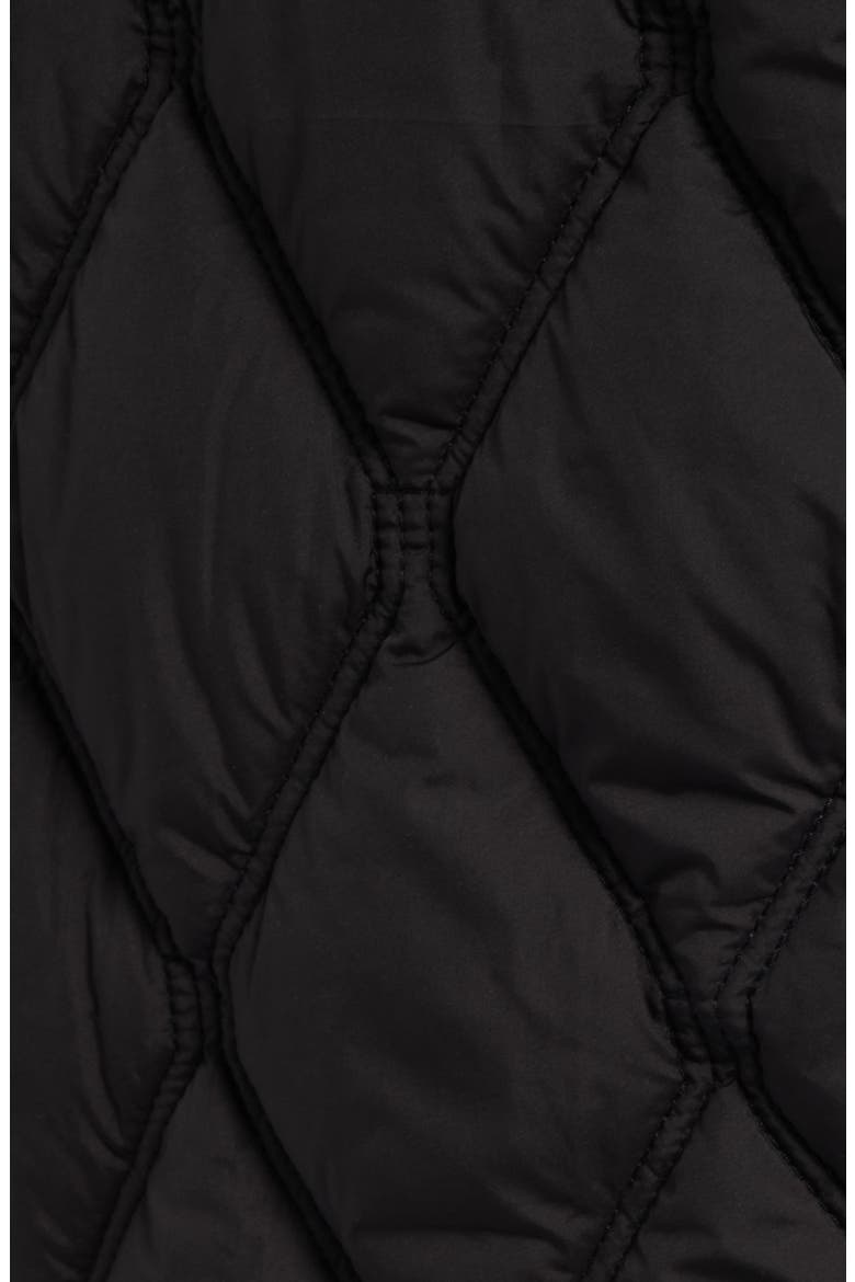 Quilted Liner Jacket, Alternate, color, BLACK