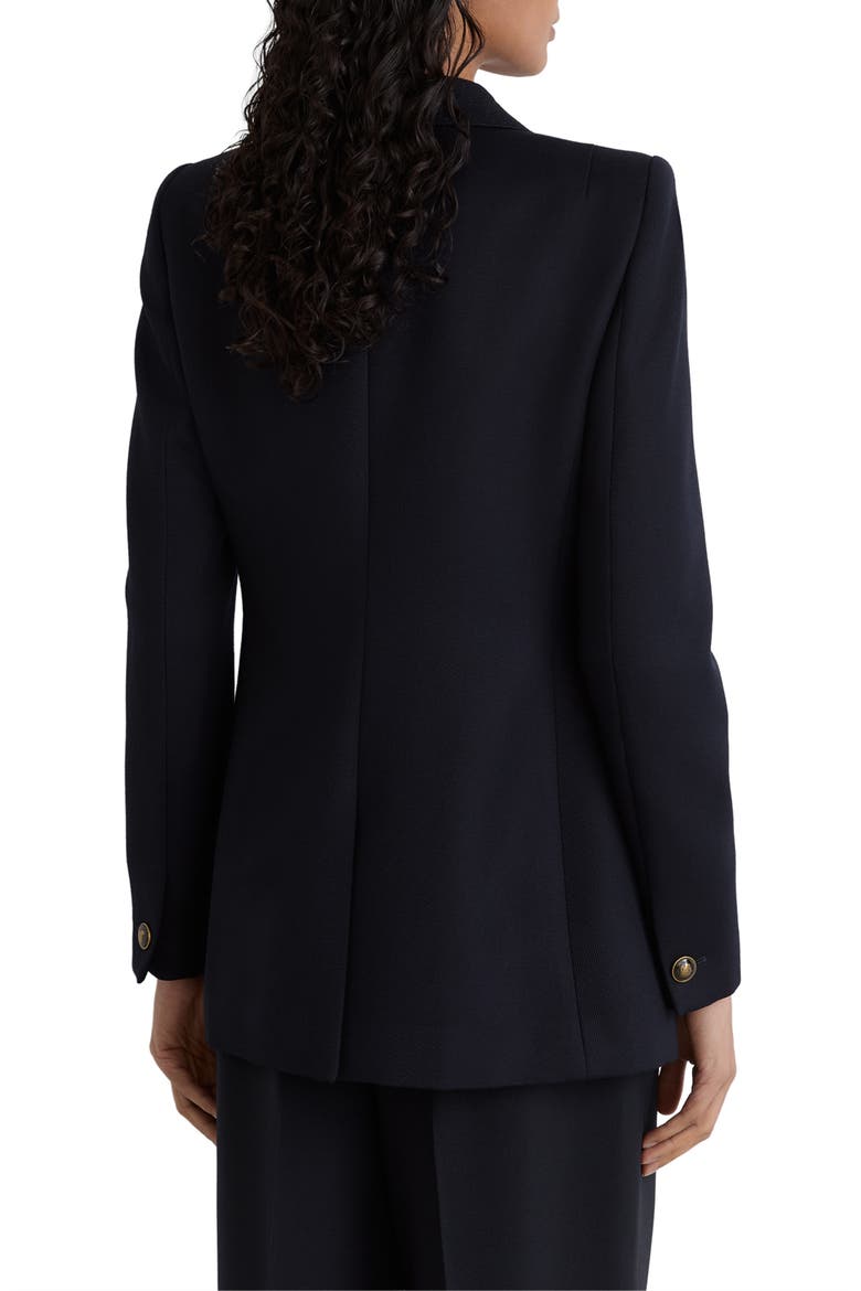 Lauryn Double Breasted Blazer, Alternate, color, NAVY