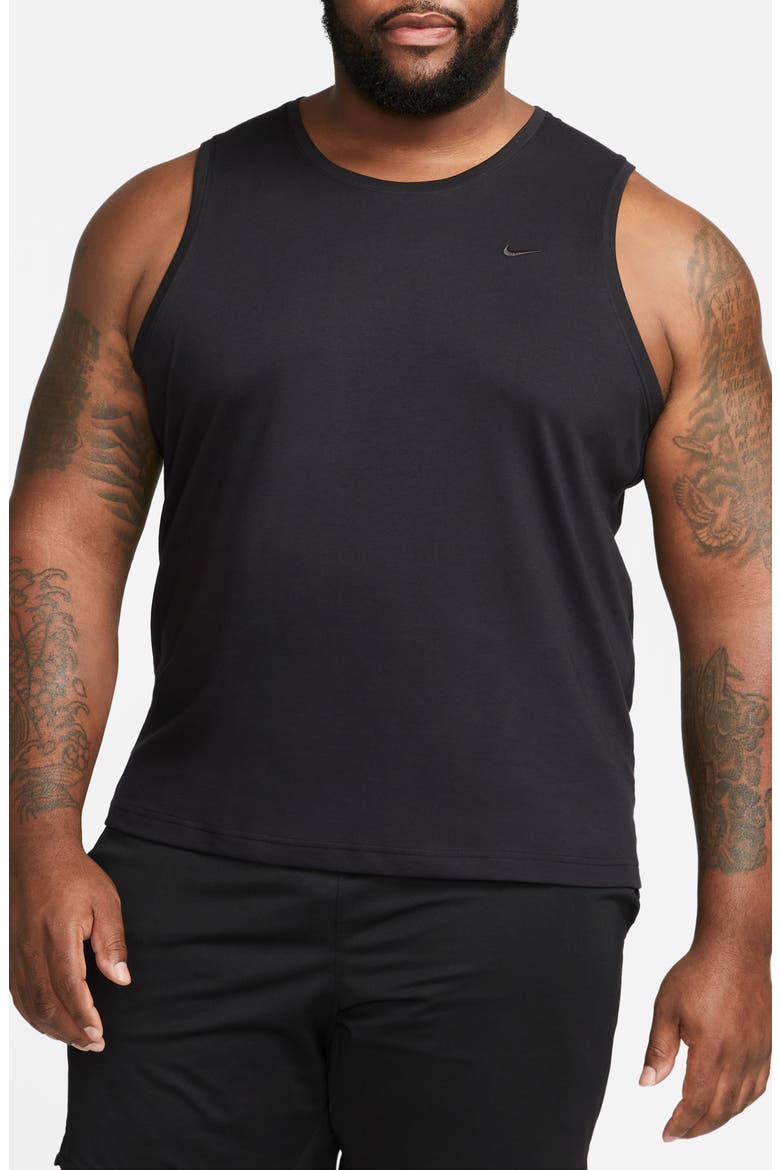 Dri-FIT Primary Training Tank, Alternate, color, BLACK/ BLACK