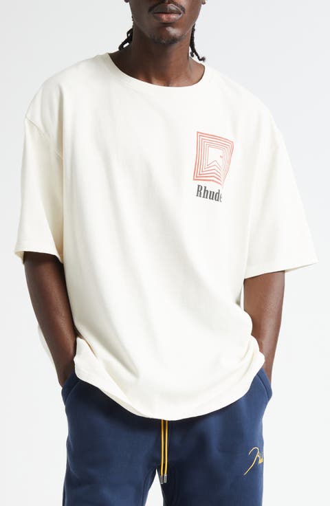 Chevron Logo Repeat Graphic T-Shirt