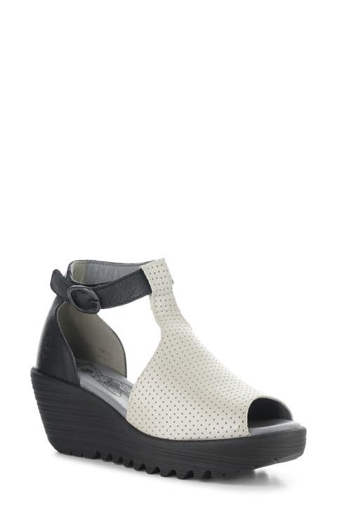 Lemo Ankle Strap Platform Wedge Sandal (Women)