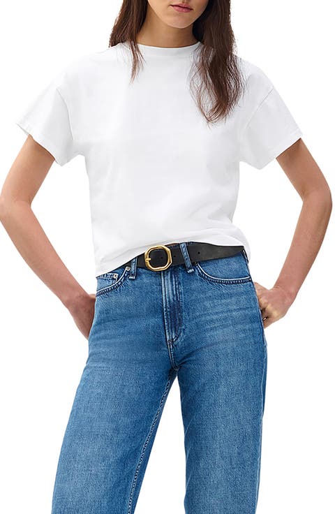 Kelley Boxy Cotton Jersey T-Shirt
