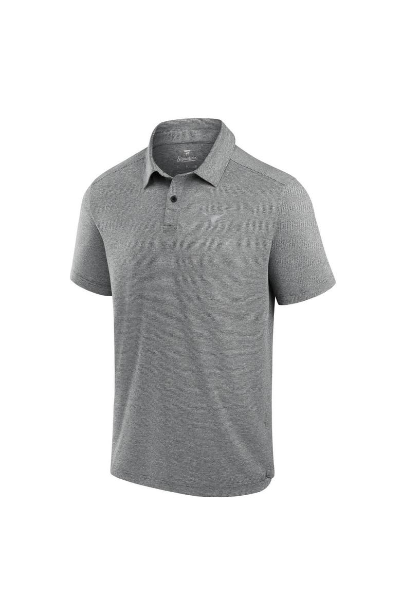 FANATICS Men's Fanatics Charcoal Texas Longhorns Performance Polo, Alternate, color, Charcoal