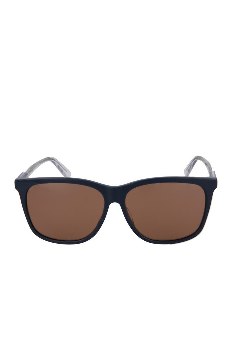 Gucci 60mm Core Rectangle Sunglasses, Alternate, color, 
