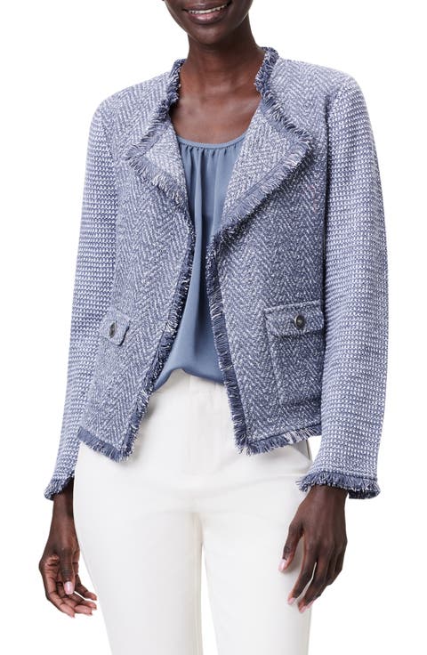 Fringe Tweed Jacket