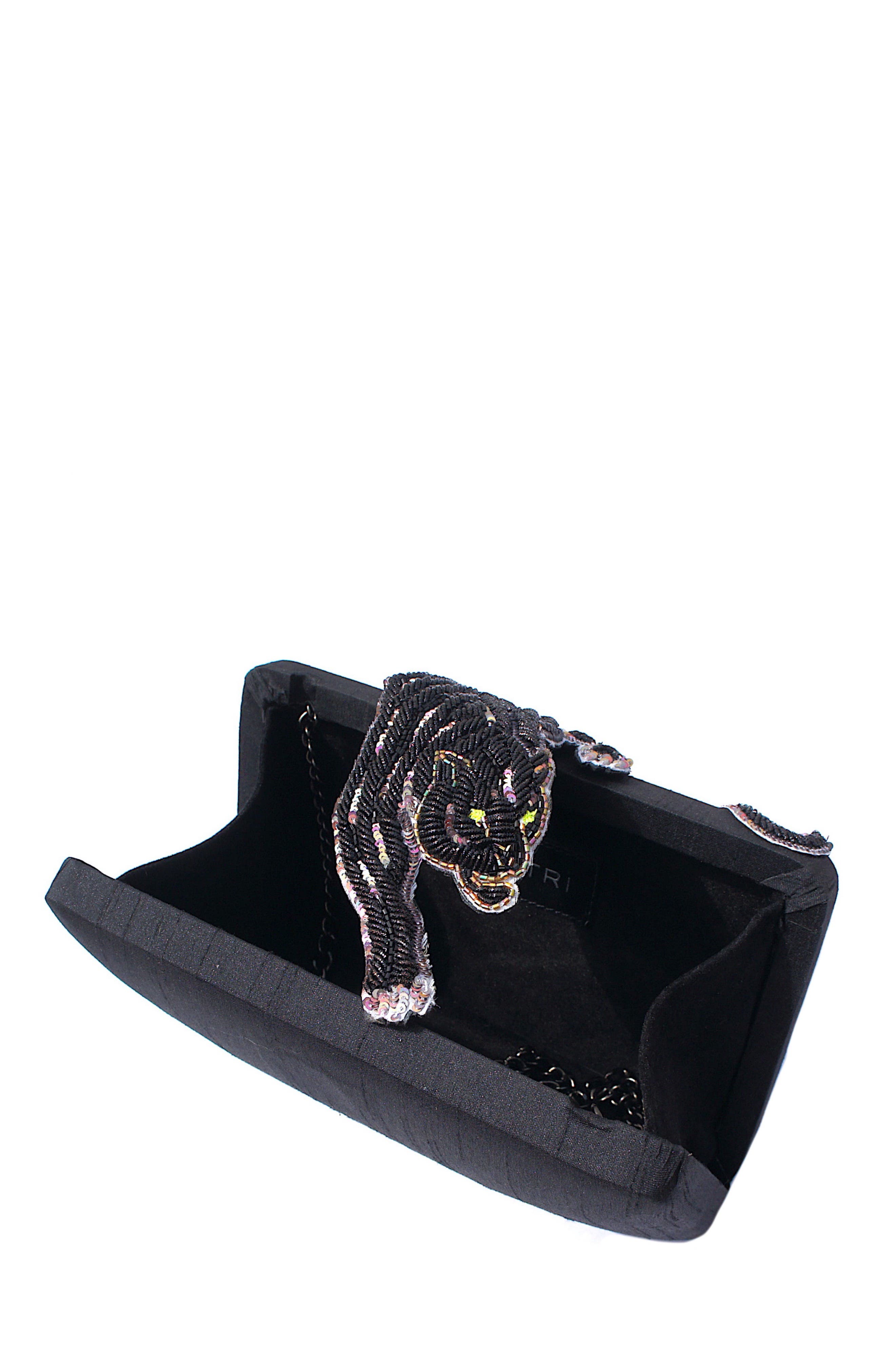 Simitri BagHeera Clutch, Alternate, color, 