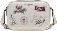 KARL LAGERFELD PARIS Maybelle Pins+Rhinestones Crossbody