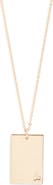 Set & Stones Goldie Zodiac Pendant Necklace