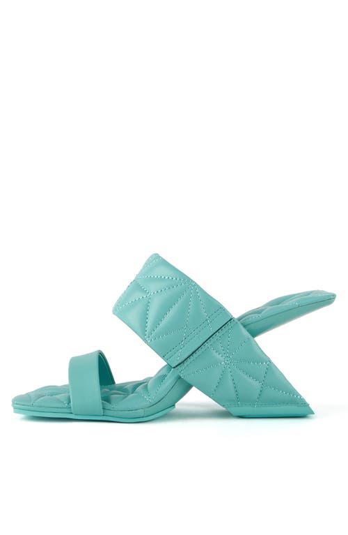 United Nude Loop Hi Puffy Sandals In Blue
