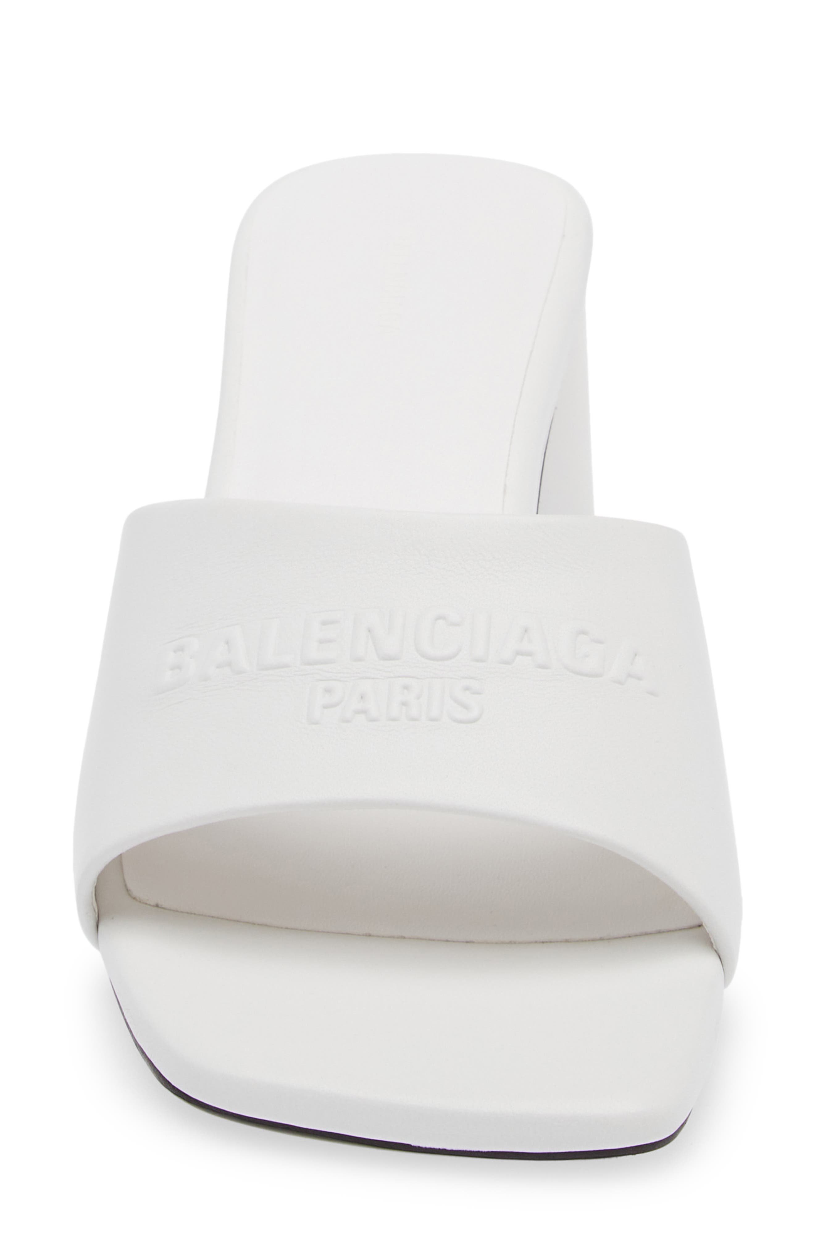 Dutyfree Slide Sandal, Alternate, color, WHITE