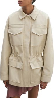 MANGO Oversize Cotton Jacket
