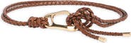 Nordstrom Syd Woven Leather Tie Belt