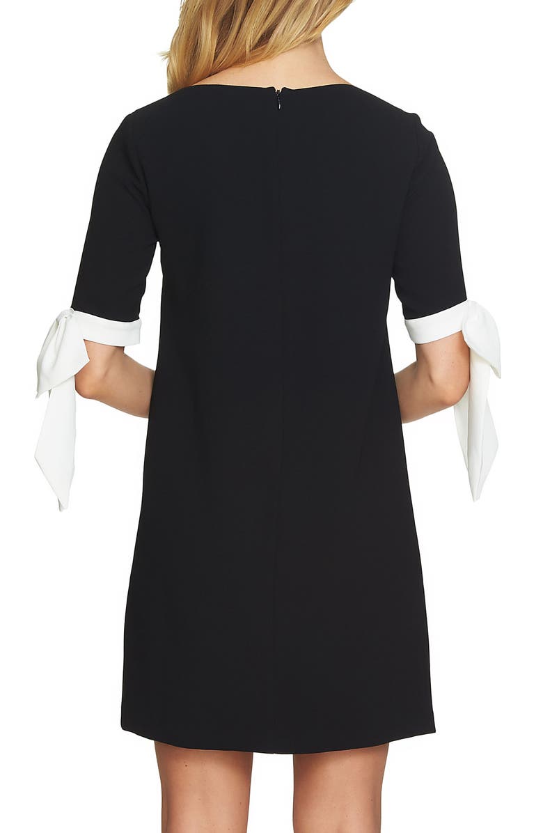 CeCe Moss Crepe Shift Dress, Alternate, color,