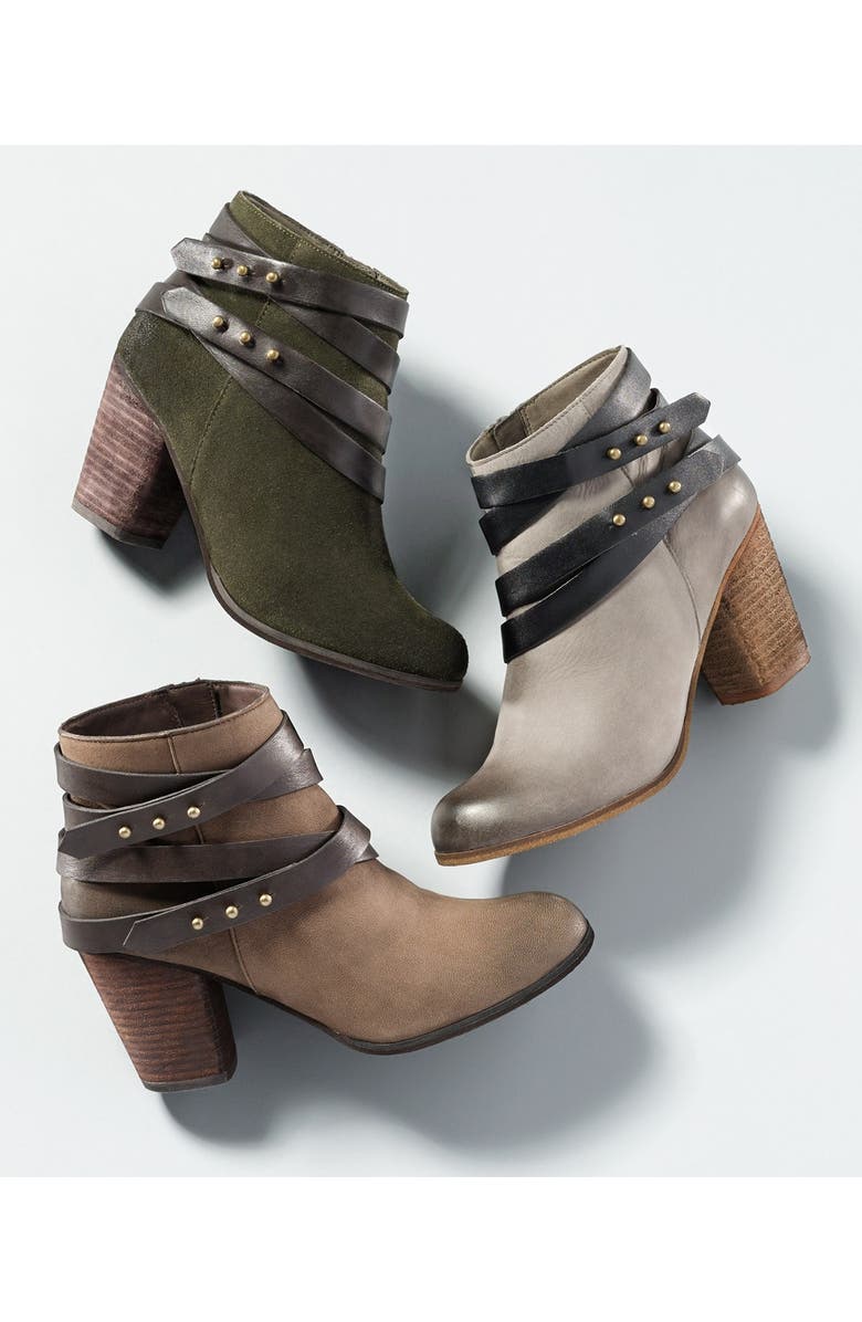 BP. 'Train' Wrap Belted Bootie, Alternate, color,