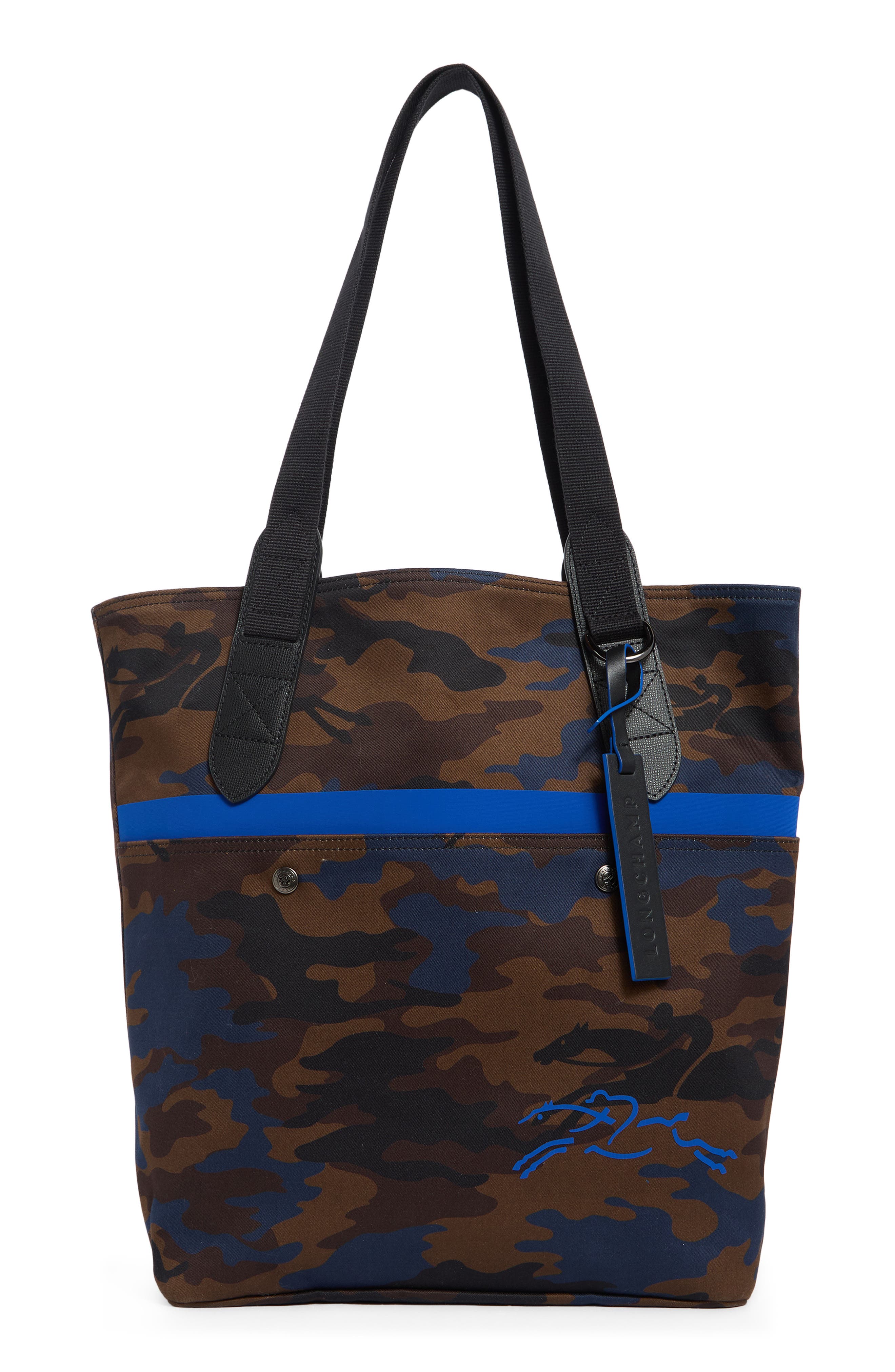Longchamp Camo Twill Tote