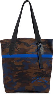 Longchamp Camo Twill Tote