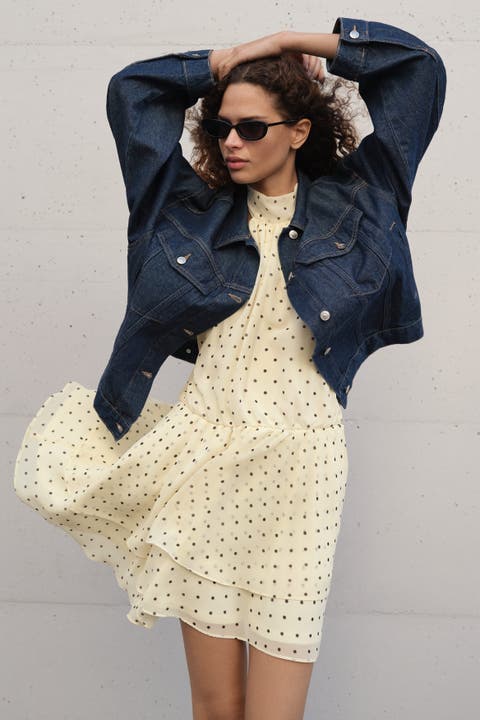 Chiffon halterneck dress