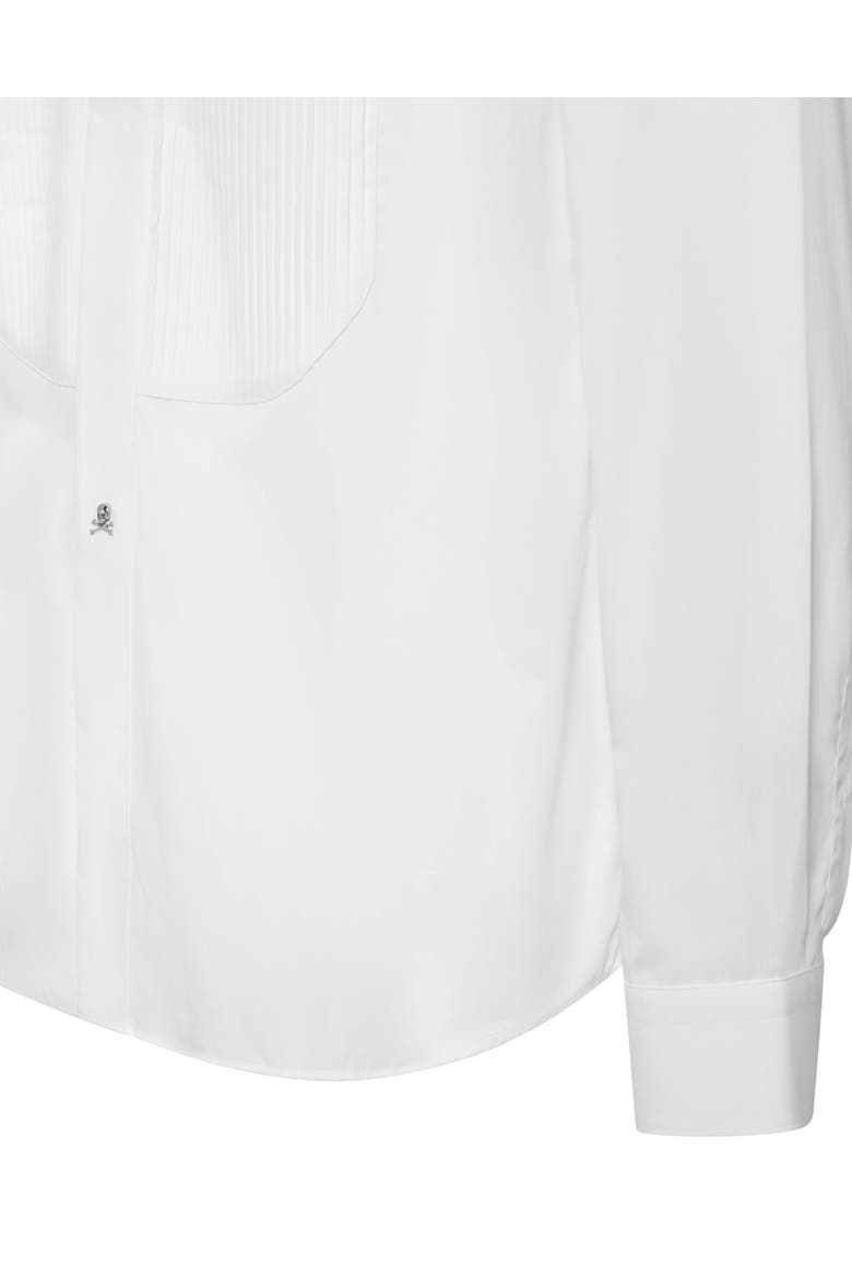 Shirt Black Tie Men, Alternate, color, white