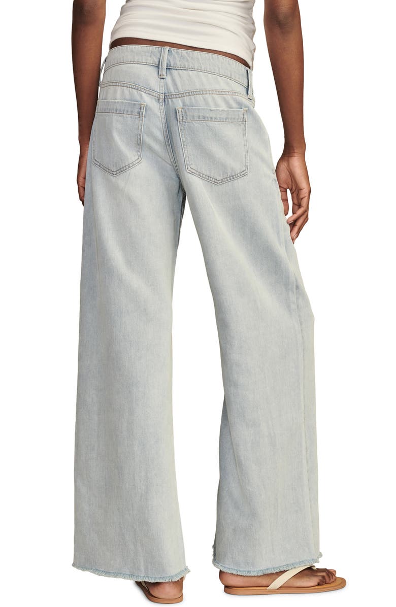 Lucky Brand Palazzo Jeans, Alternate, color, The Chills