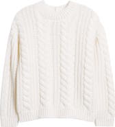 CITY BLUES Cable Knit Sweater