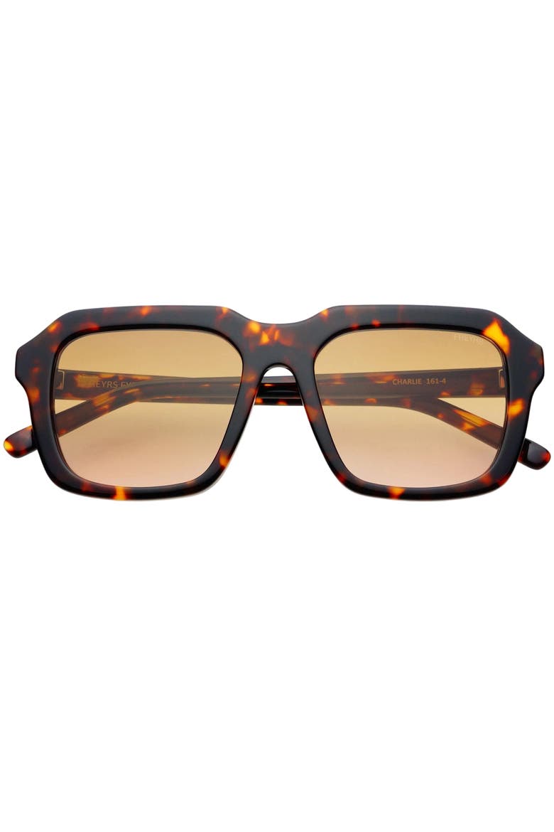 Charlie Square Sunglasses, Main, color, Dark Tortoise
