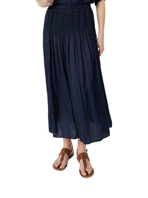 Jolie Pleated Midi Skirt