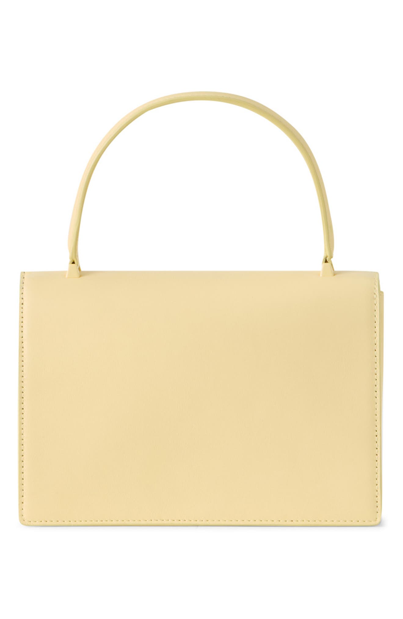 Akris Alice Leather Top Handle Bag, Alternate, color, Flash