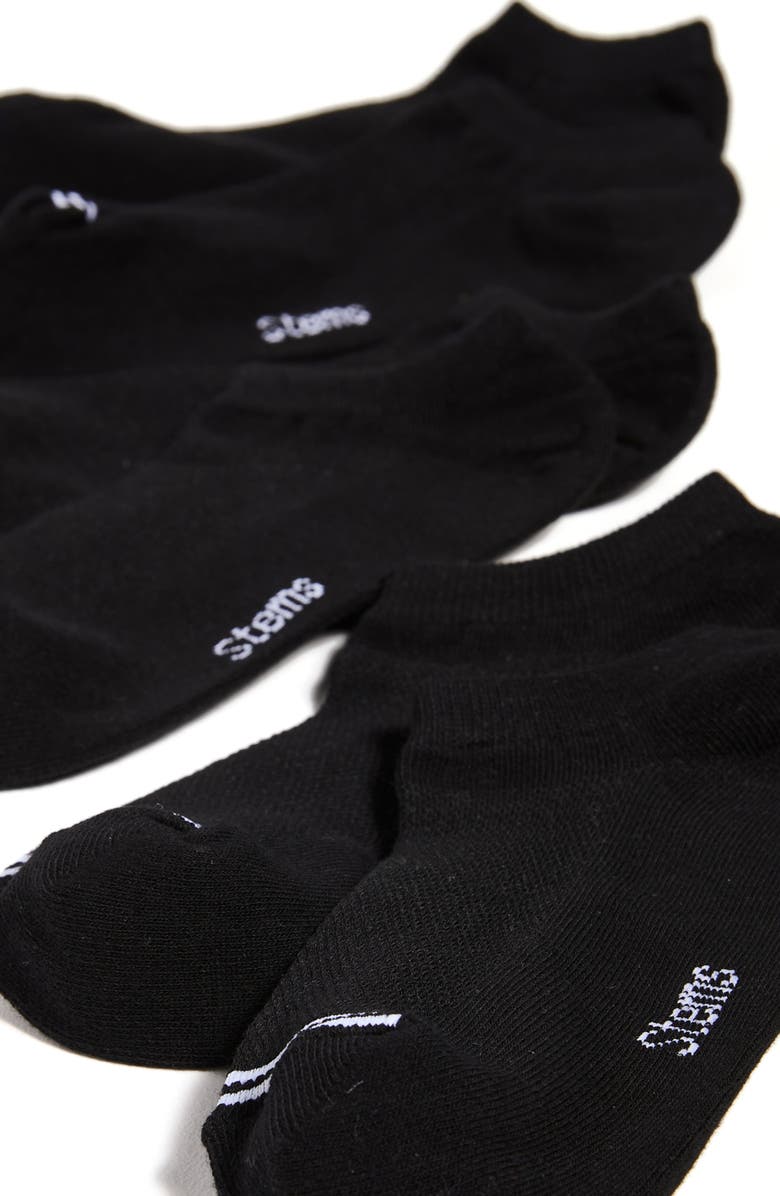 Stems 3-Pack Training No-Show Socks, Alternate, color, 