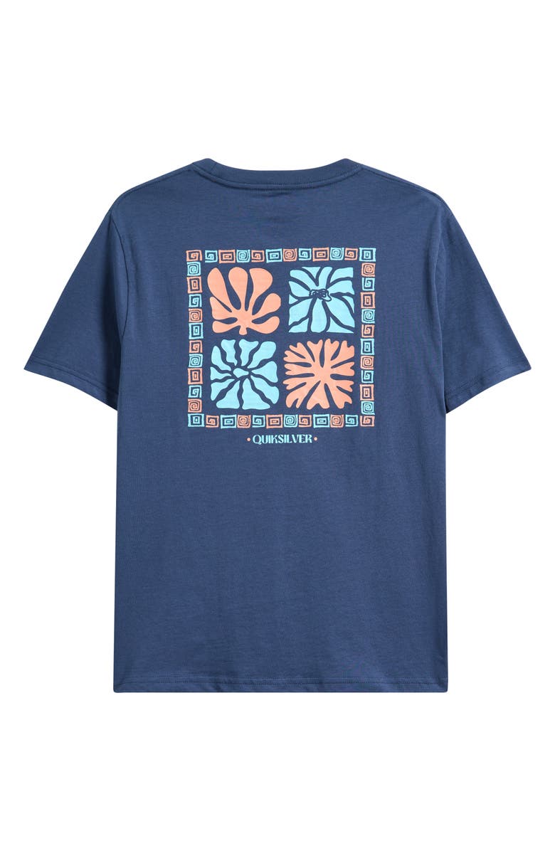 Quiksilver Kids' Graphic T-Shirt, Alternate, color, Dark Denim