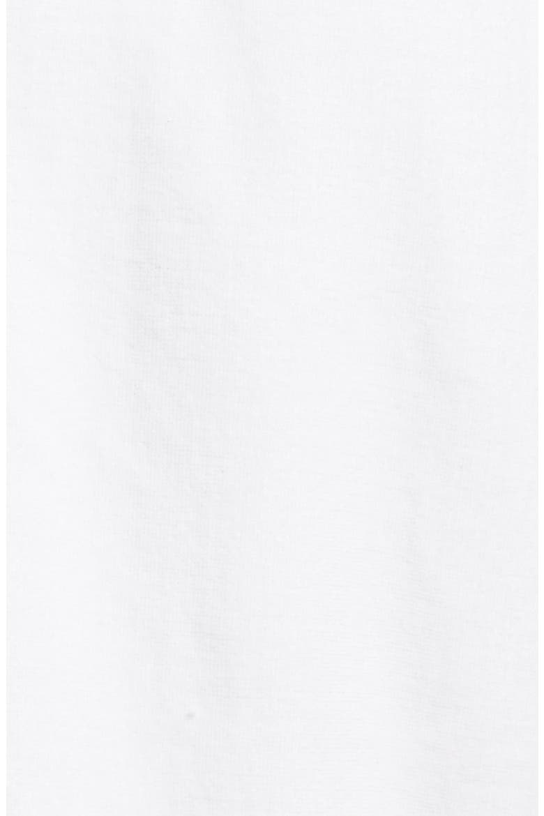 Cotton Fleece Robe, Alternate, color, WHITE