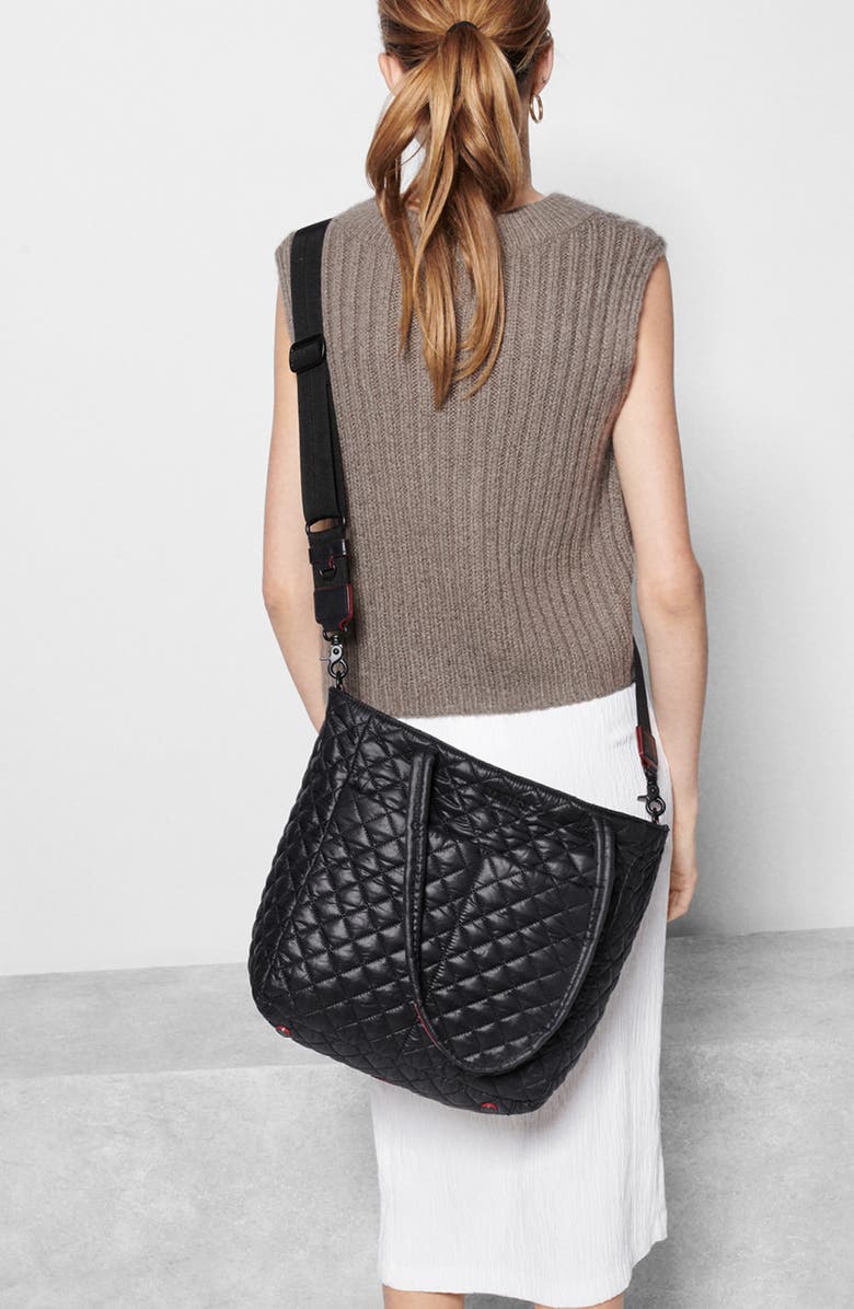 MZ Wallace Metro Quatro Quilted Nylon Tote, Alternate, color,