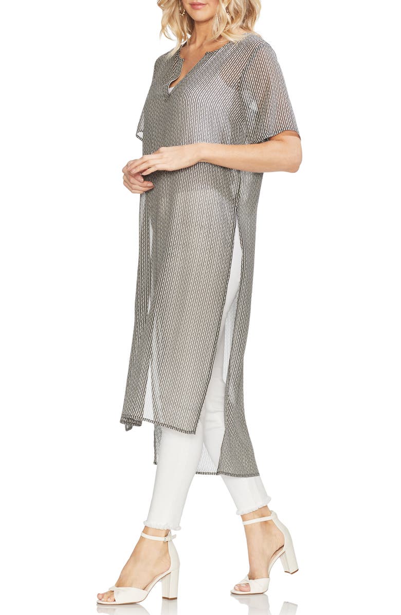 Vince Camuto Sahara Muses Long Tunic, Alternate, color, 