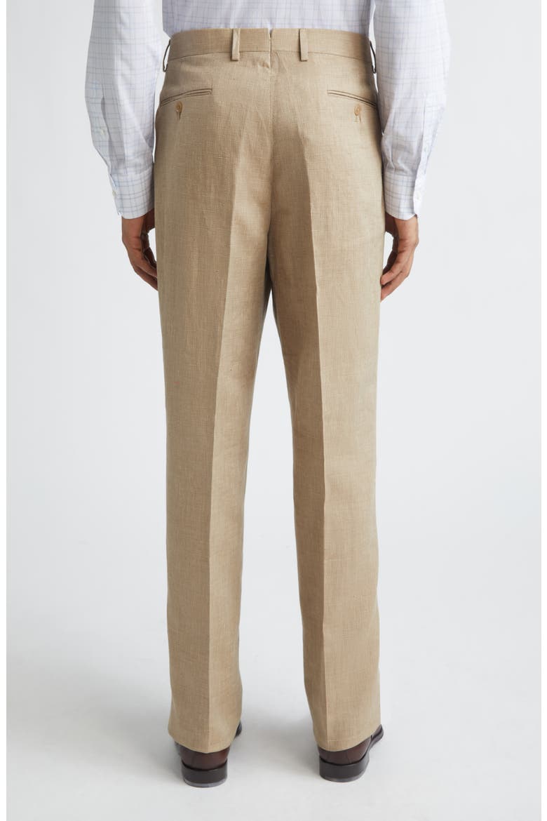 Glenn Hand-Tailored Suit Trousers, Alternate, color, KHAKI MULTI