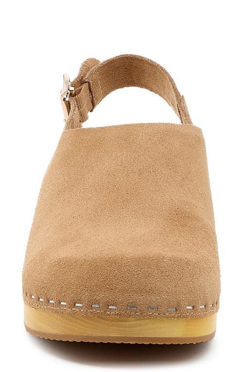 Kelsi Dagger Brooklyn Nash Slingback Platform Clog In Brown