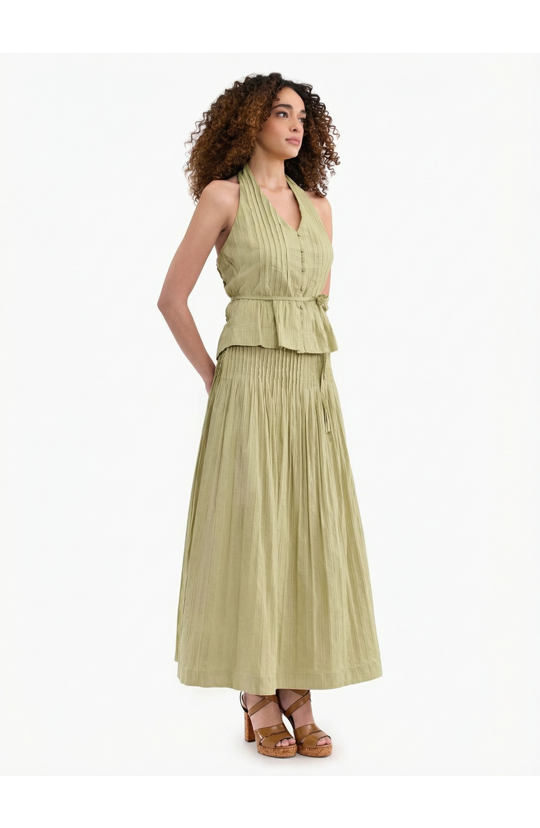 Rebecca Taylor Marianne Skirt, Alternate, color, Pale Sage