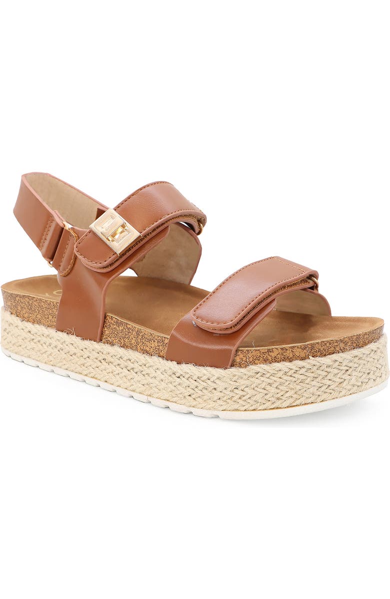 YOKI Chiara Espadrille Platform Sandal, Main, color,