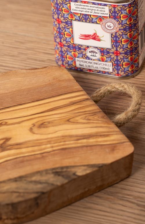 Verve Culture Italian Olivewood Charcuterie Board In Brown