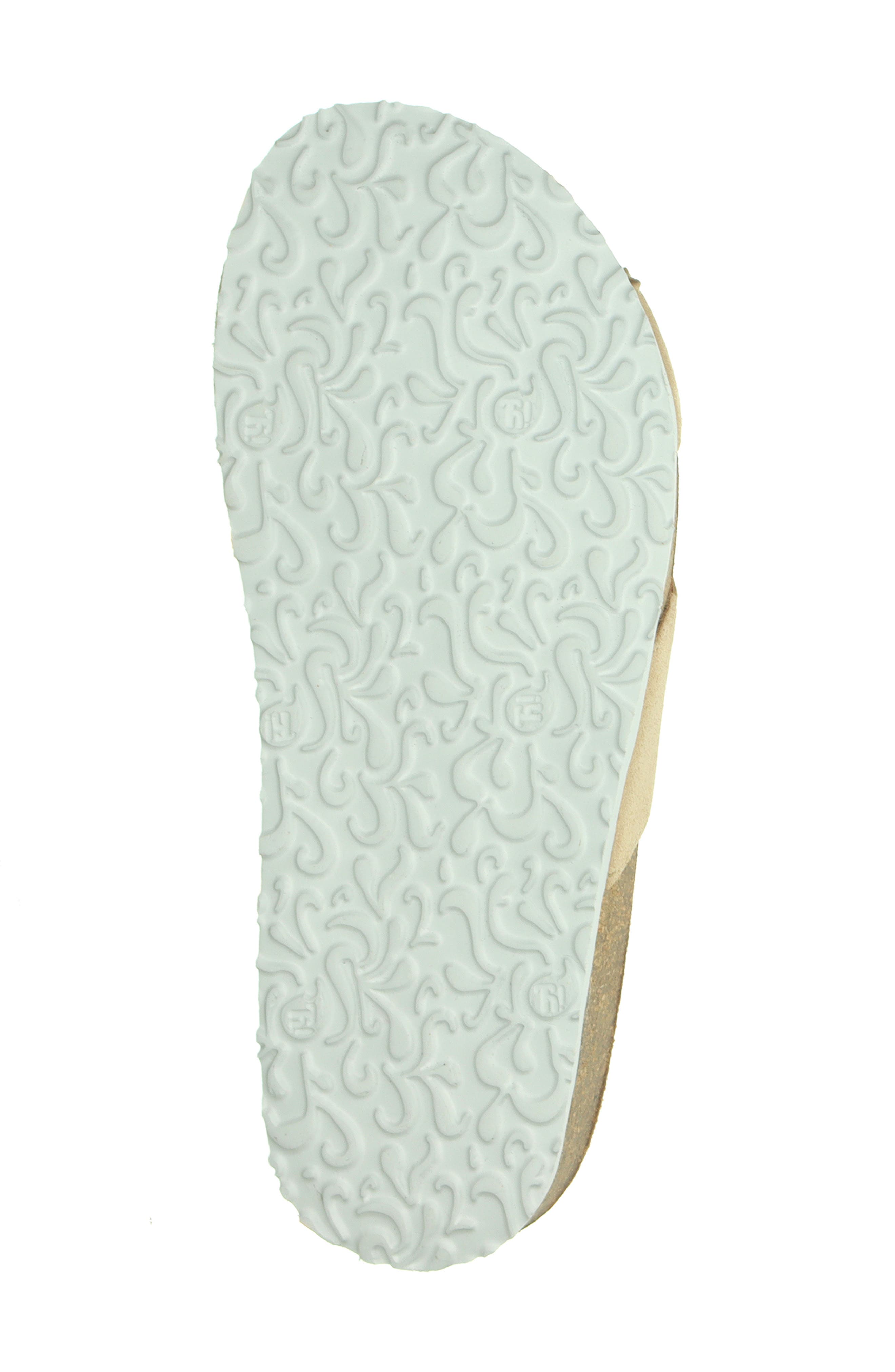 Crissi Bow Slide Sandal, Alternate, color, ICED COFFEE