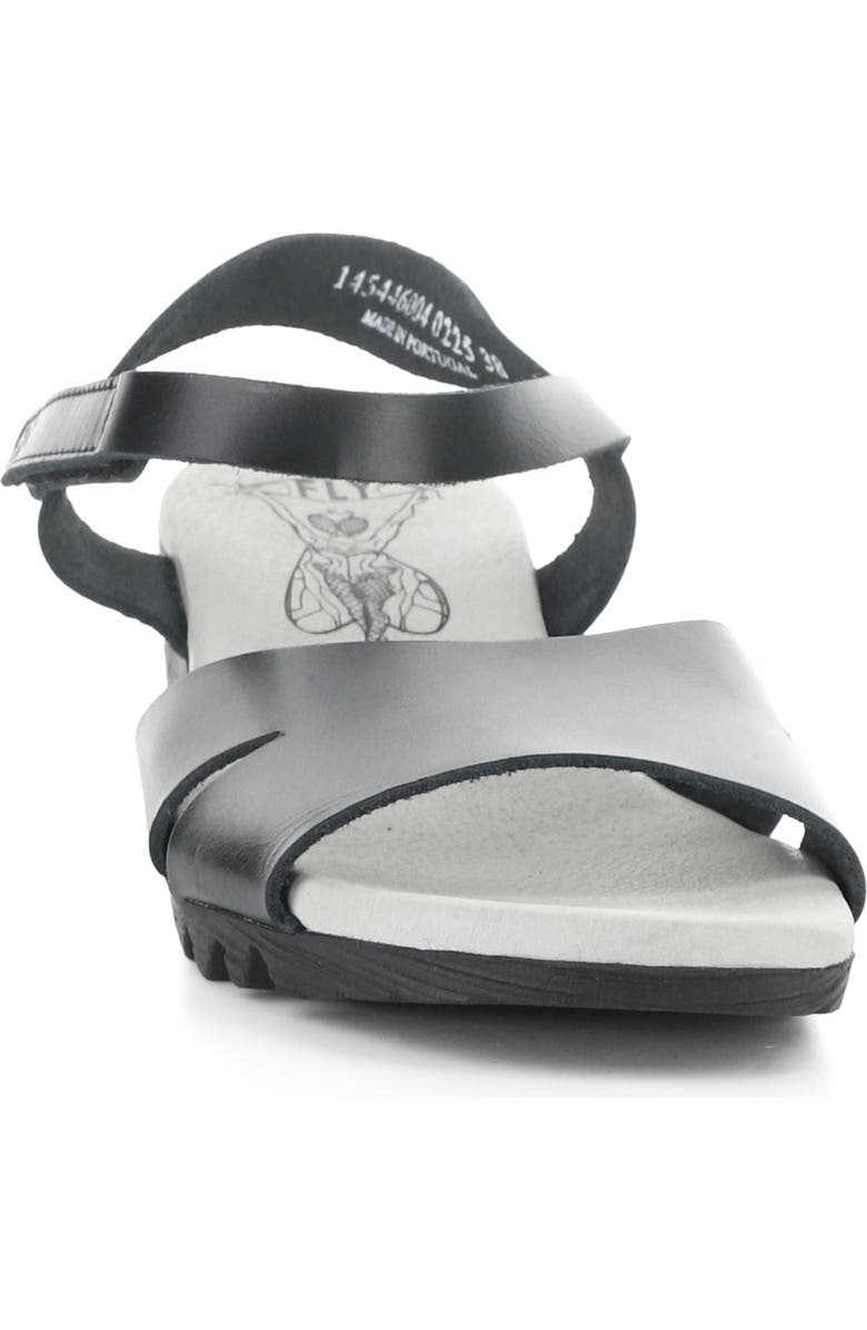 Fly London Olla Ankle Strap Wedge Sandal, Alternate, color,