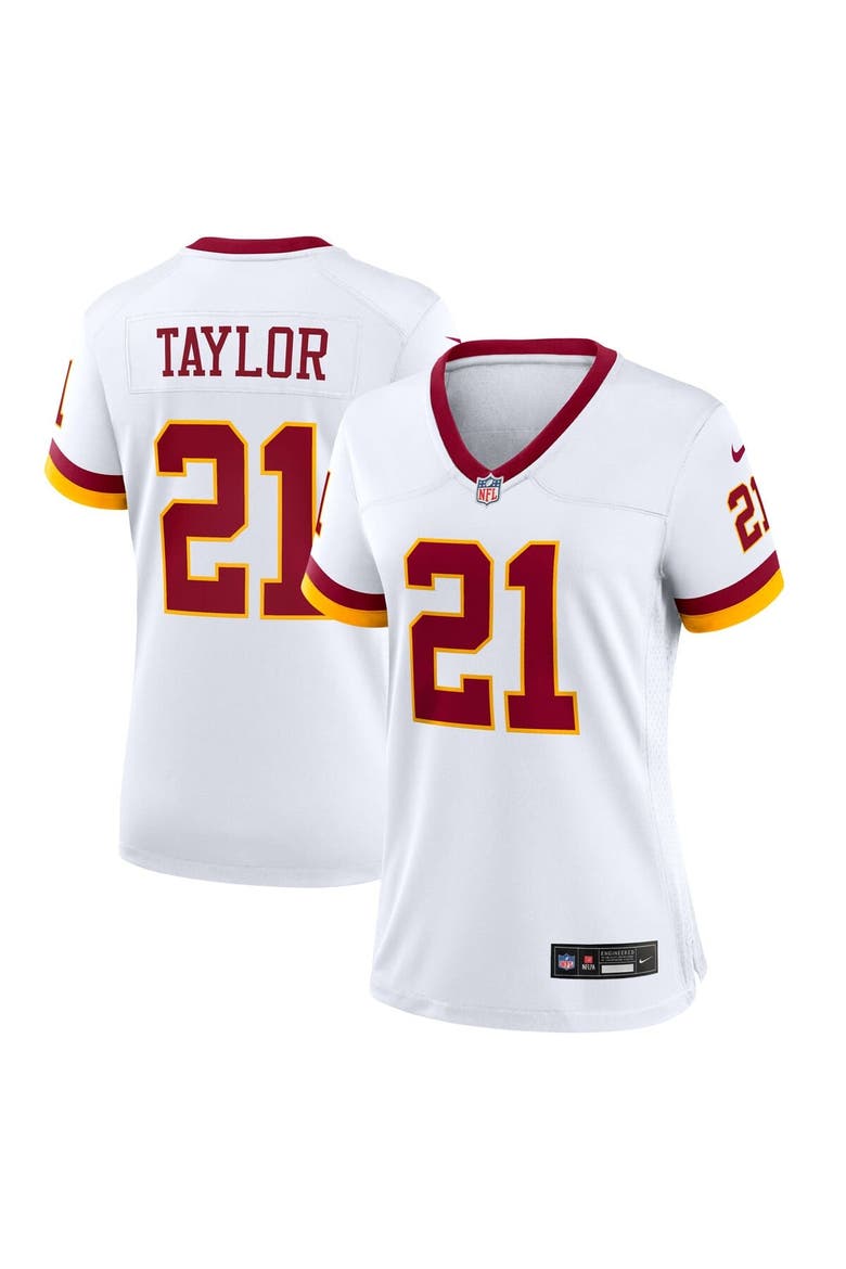 Women's Nike Sean Taylor White Washington Commanders Game Super Bowl Era Jersey, Main, color, White