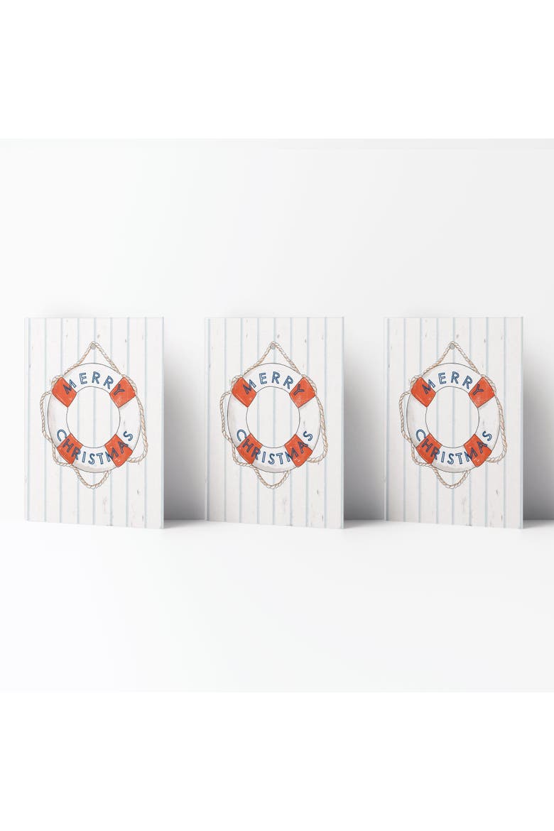 Lifebouy Merry Christmas Winter/Holiday/Christmas Greeting Card Pack Sets, Main, color, Multi-Pack