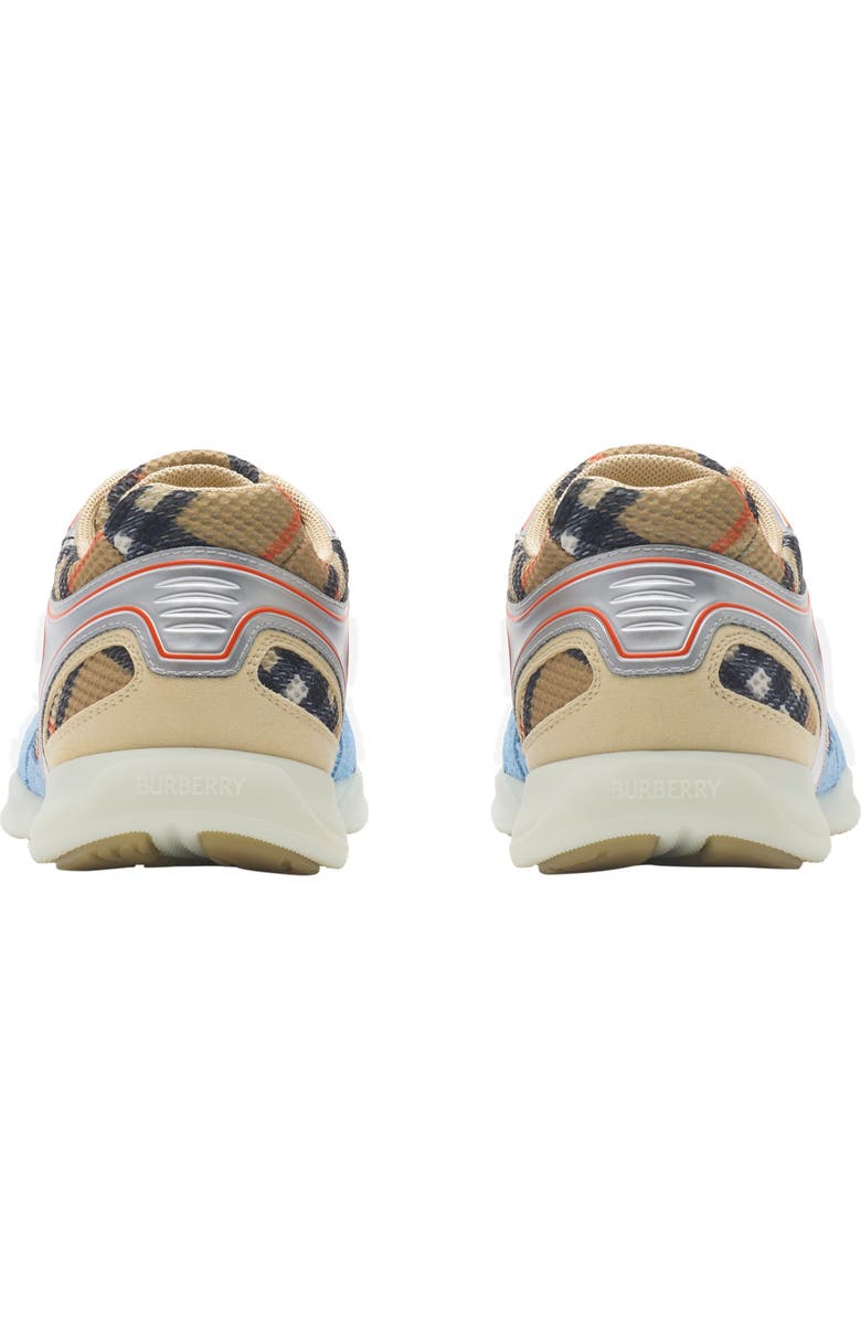 Burberry Men's Check Matrix Sport Sneakers, Alternate, color, Sand