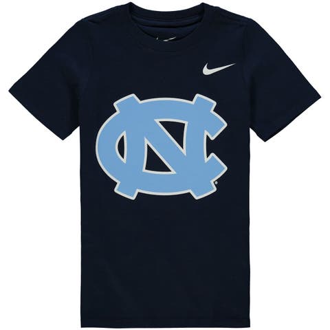 Preschool Nike Navy North Carolina Tar Heels Logo T-Shirt