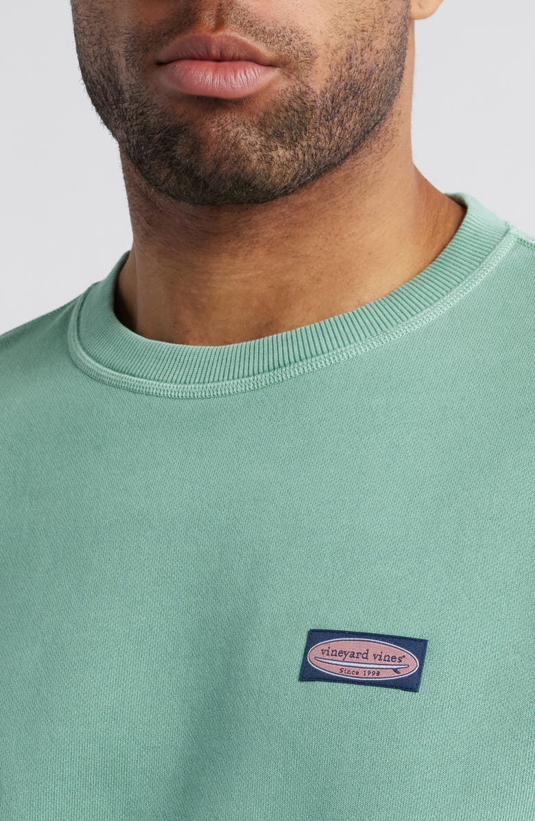 vineyard vines Surfboard Cotton Sweatshirt, Alternate, color, 