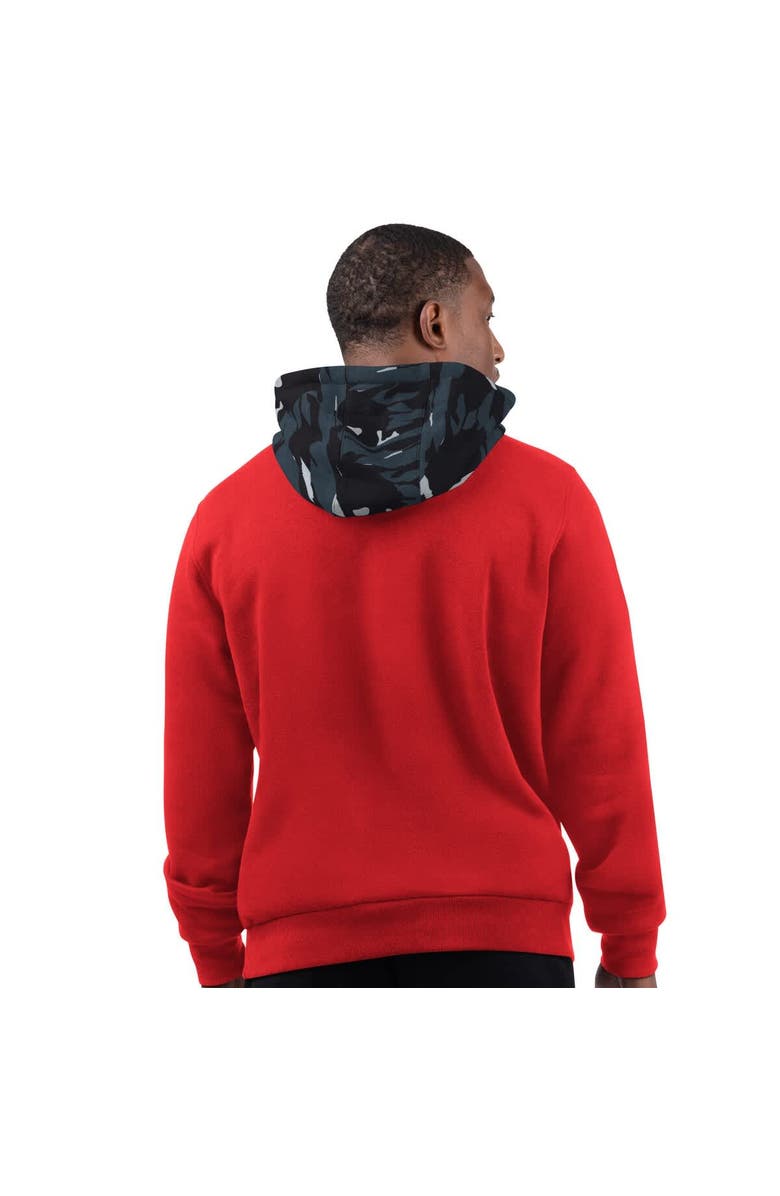 STARTER Men's Starter Red Kansas City Chiefs Thursday Night Gridiron Pullover Hoodie, Alternate, color, Red