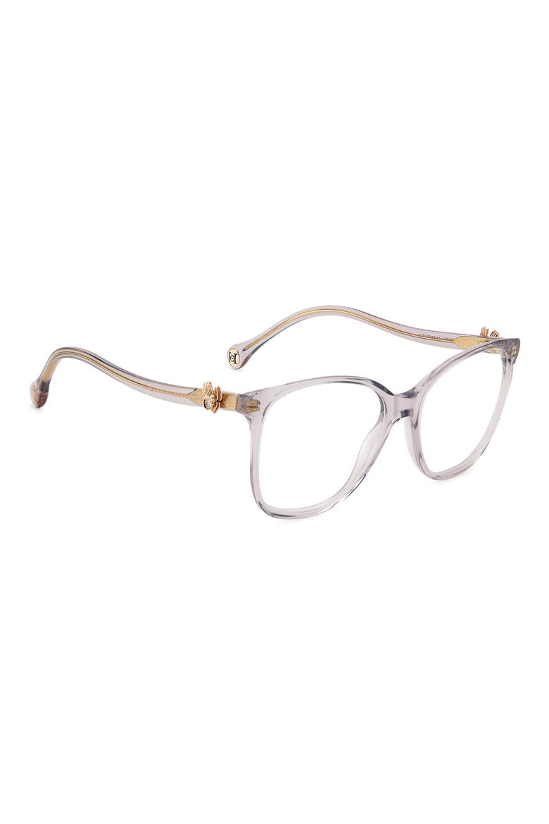 55mm Square Optical Glasses, Alternate, color, GREY