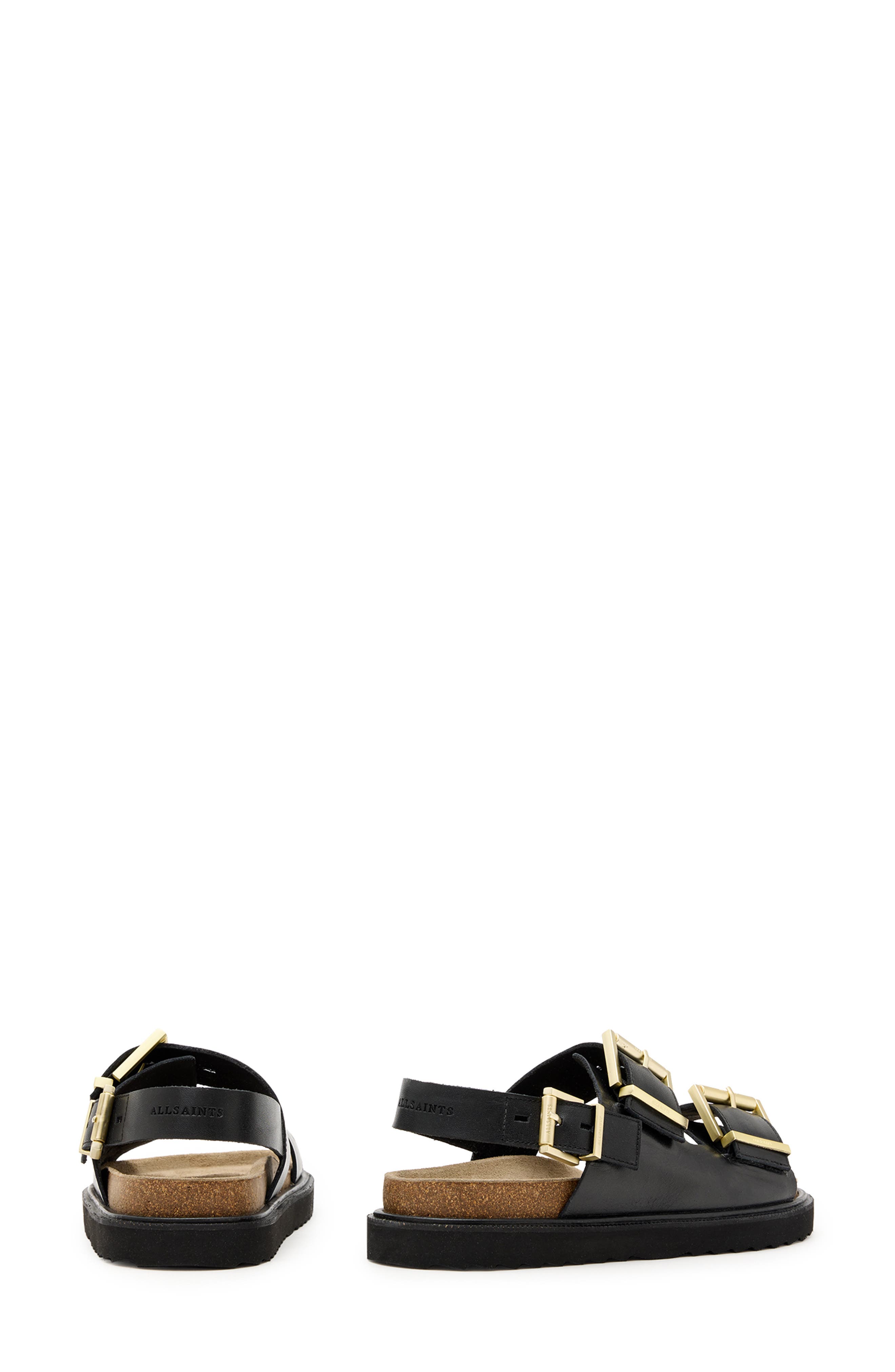 Isla Slingback Sandal, Alternate, color, BLACK