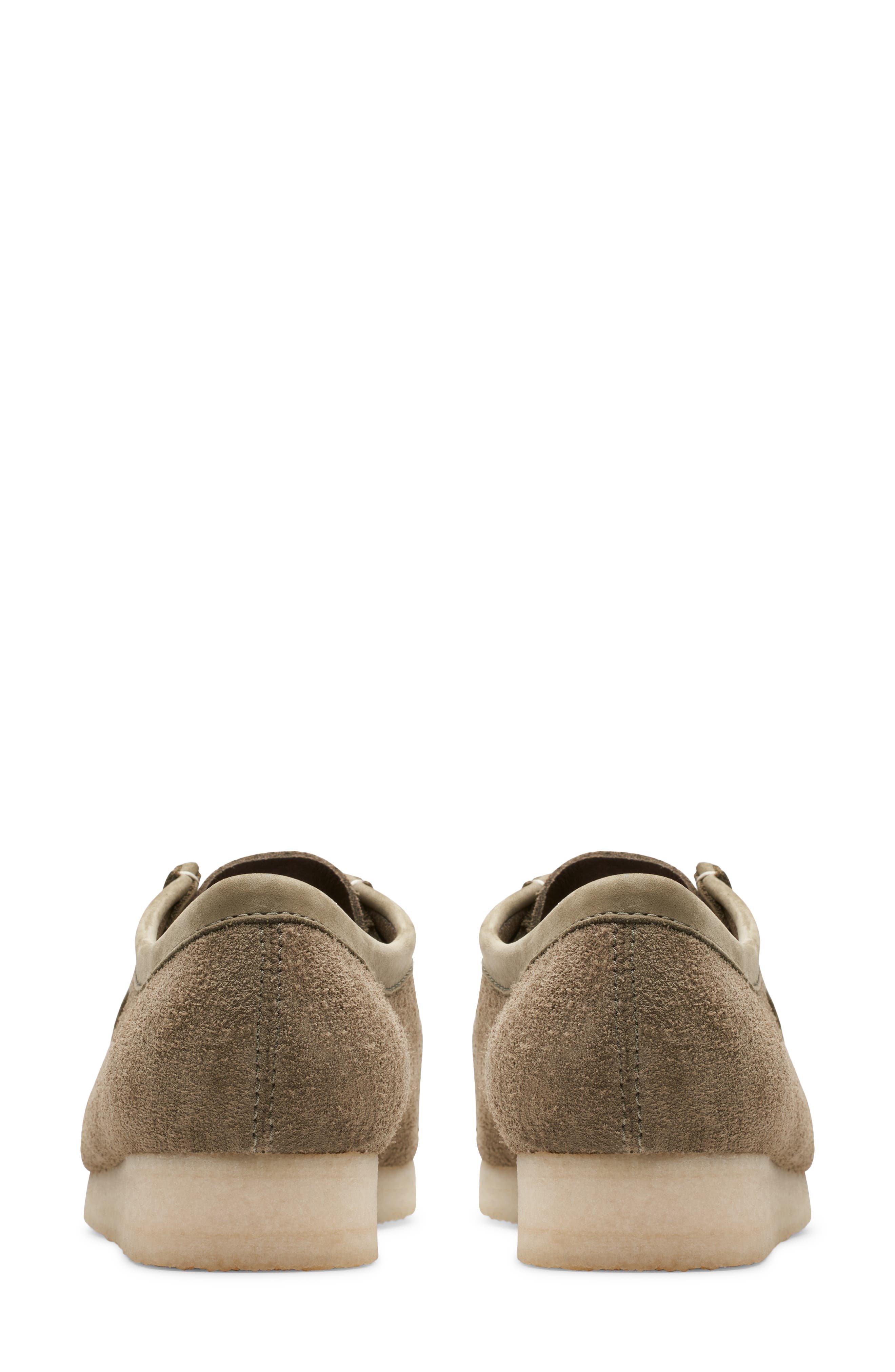 Clarks<sup>®</sup> Wallabee Derby, Alternate, color, Pale Khaki Suede