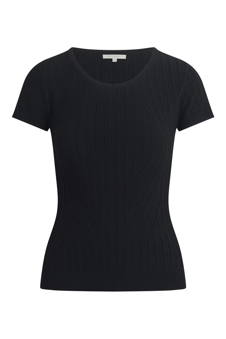 Kennedy Rib Top, Alternate, color, BLACK